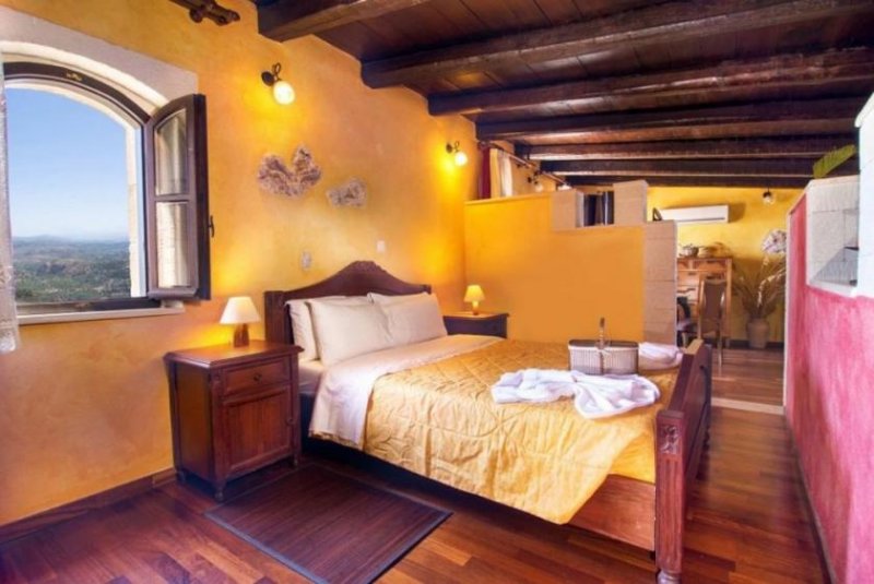 Samonas Kreta, Samonas: Maisonette-Wohnung mit Meerblick und separatem Studio mit Dampfbad zu verkaufen Haus kaufen